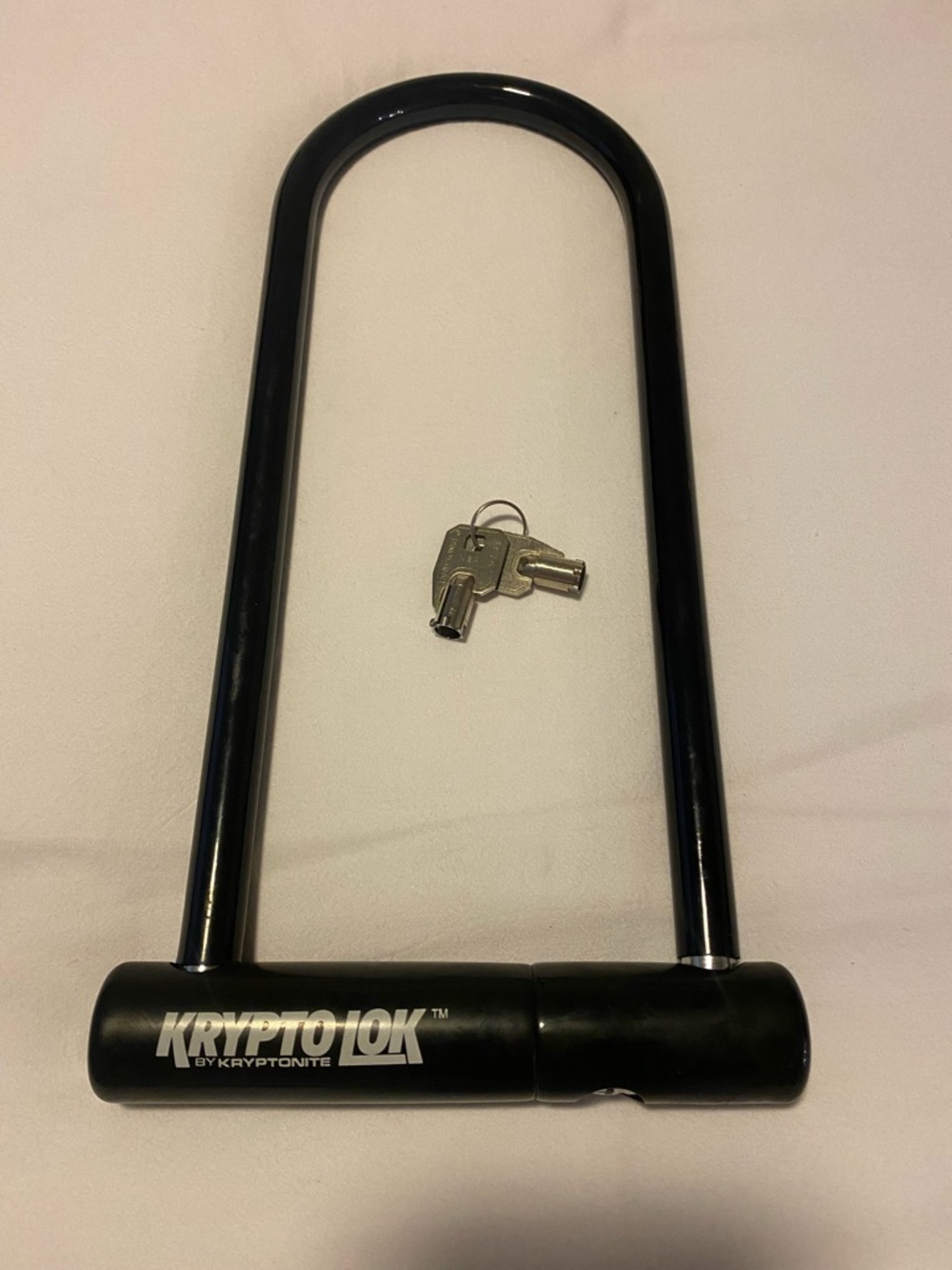 KryptoLok U-Lock Bike Lock - Black